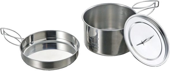 キャプテンスタッグ（CAPTAIN STAG）　ステンレス ラーメンクッカー2L M-5511