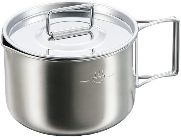 キャプテンスタッグ（CAPTAIN STAG）　ステンレス ラーメンクッカー570ml（リフィル用） M-5512