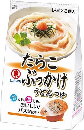 ‎ヒガシマル醤油「たらこ ぶっかけうどんつゆ」