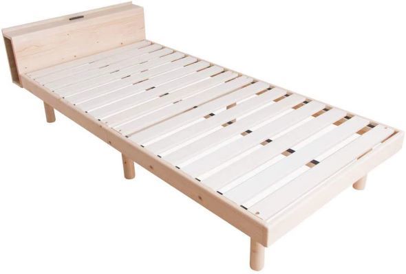 アイリスプラザ「棚付きベッド シングル TKSB-S」