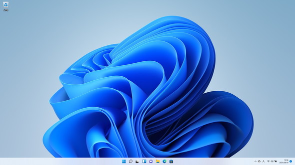 Windows 11のデスクトップ