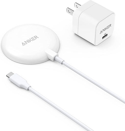 「Anker PowerWave Magnetic Pad Lite with USB急速充電器」
