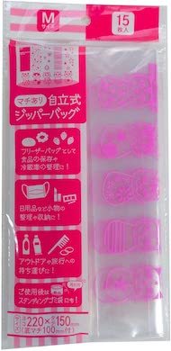 コア(Core)「マチあり 自立式ジッパーバッグM」