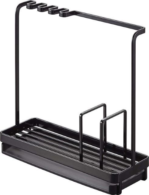 山崎実業「スポンジ&クリーニングツールスタンド タワー」