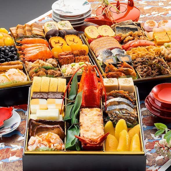 博多久松「和洋折衷本格料亭おせち 博多 特大8寸3段重」