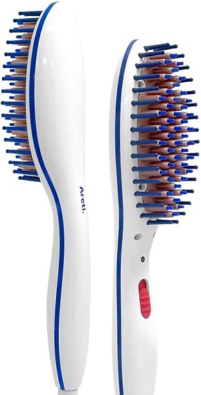 アレティ「ヒートブラシ ヘアアイロン」