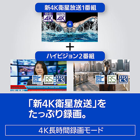 パナソニック「おうちクラウド4Kディーガ DMR-4S202」