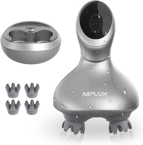 NIPLUX「電動頭皮ブラシ」