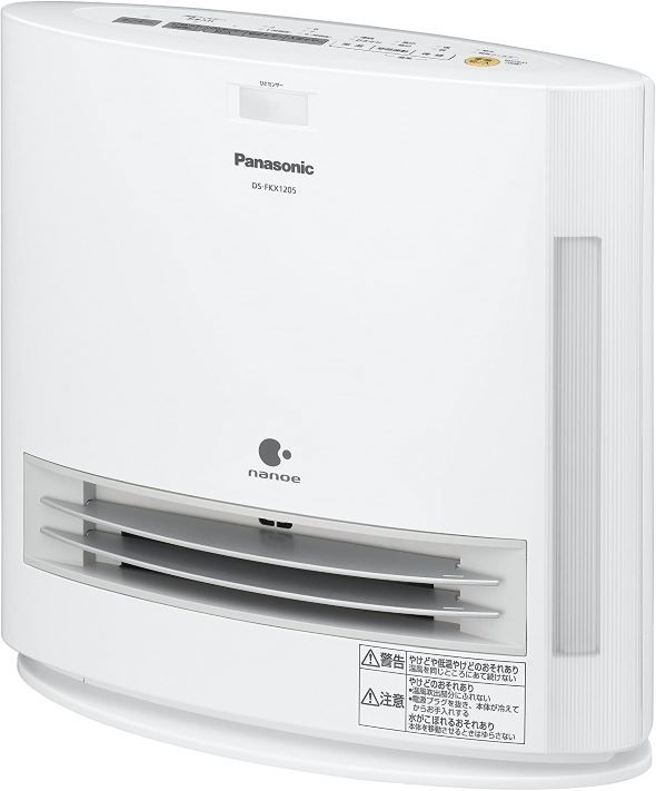 パナソニック「加湿機能付きセラミックファンヒーター DS-FKX1205」