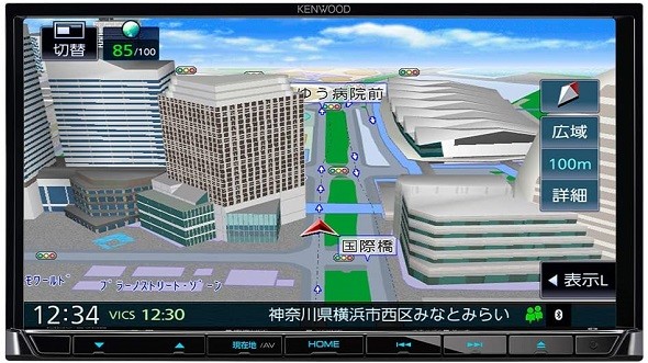 ケンウッド（KENWOOD）「彩速ナビ 7型 MDV-S708」