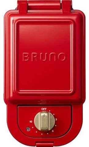 ブルーノ(BRUNO)「ホットサンドメーカー BOE043-RD」