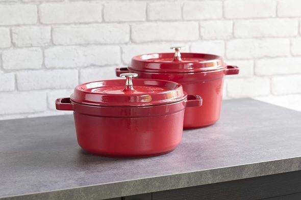 ストウブ（staub）「ピコ ココット ラウンド チェリー 22cm」