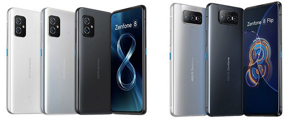 Asus「Zenfone 8」「Asus Zenfone 8 Flip」