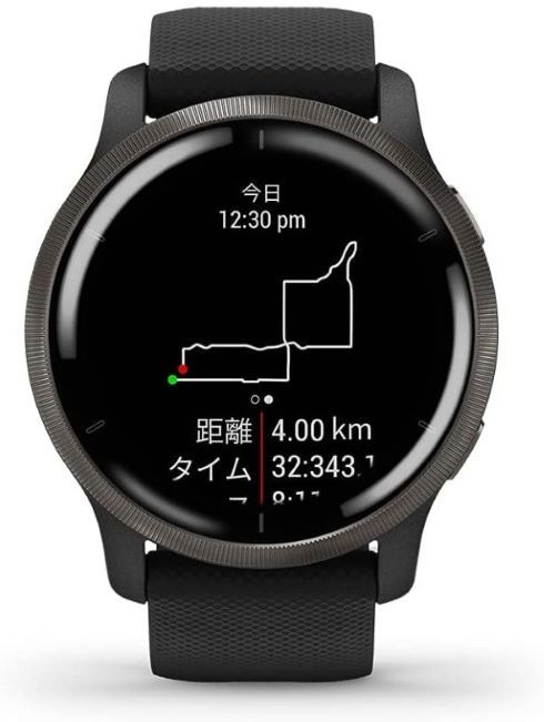Garmin「Venu2 Black/Slate」
