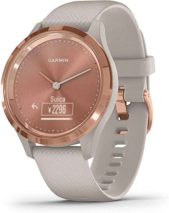 Garmin「vivomove 3S Light Sand/Rose Gold」