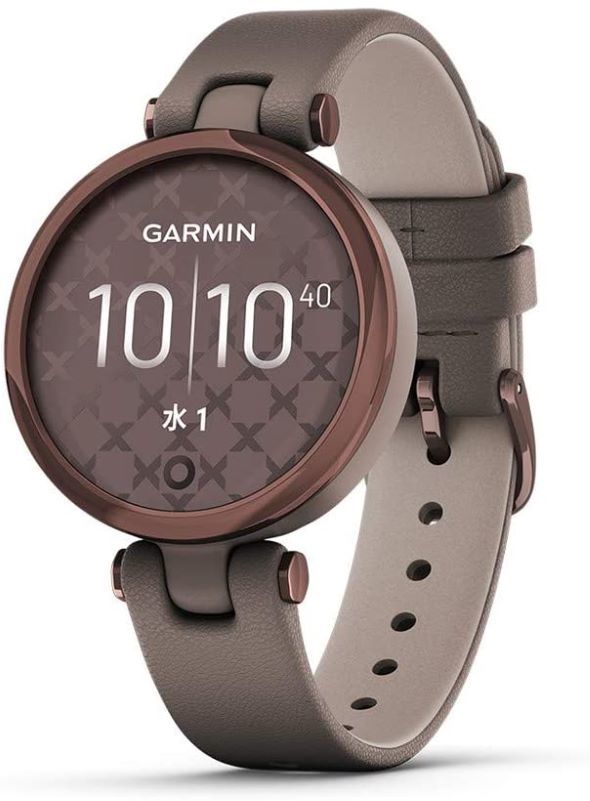 Garmin「Lily Classic Paloma Leather/Dark Bronze」