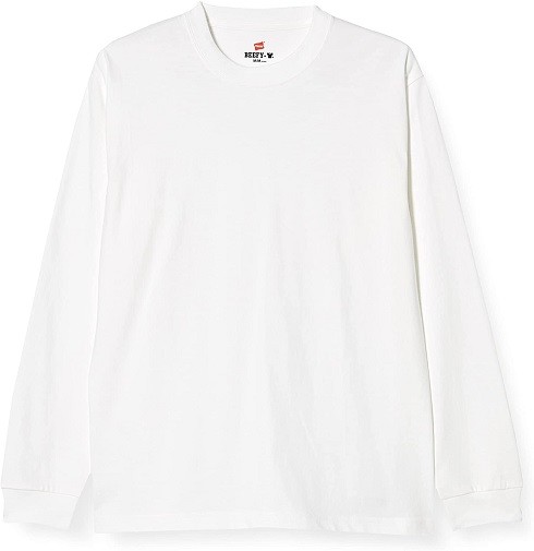 ヘインズ「ビーフィー ロングスリーブ Tシャツ」