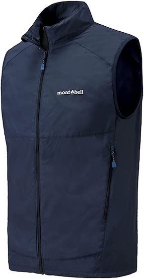 モンベル「ウインドブラストベスト Men's」