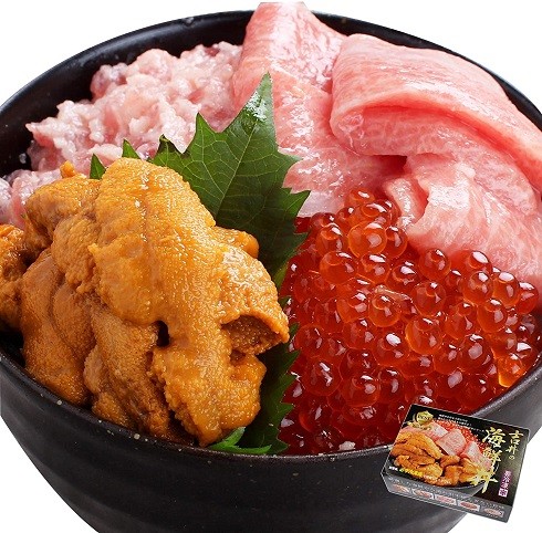  マグロの吉井「海鮮四色丼 海の幸4品セット」