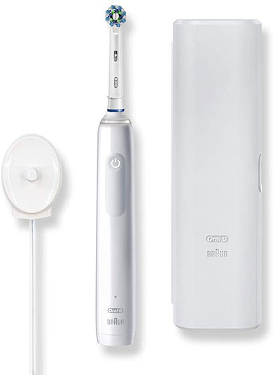 ブラウン「オーラルB PRO2 ホワイトアラバスター 電動歯ブラシ D5055133XWT」