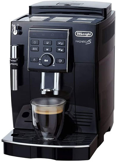 デロンギ(DeLonghi)「コンパクト全自動コーヒーメーカー マグニフィカS ECAM23120BN」