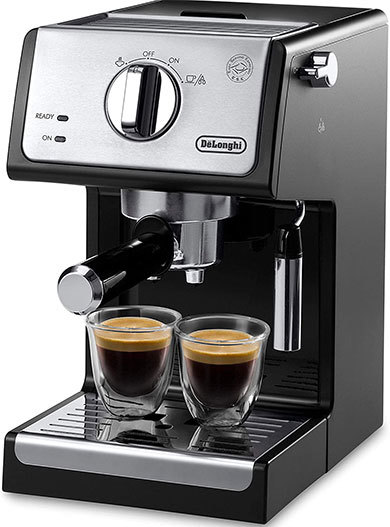 デロンギ(DeLonghi)「アクティブ エスプレッソ・カプチーノメーカー ECP3220J-BK」