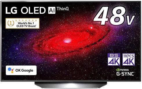 LGエレクトロニクス 48型4K有機ELテレビ「48CXPJA」
