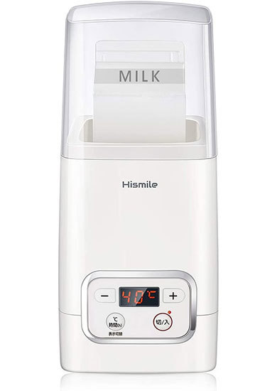 Hismile(ハイスマイル) コンパクトヨーグルトメーカー「HS-YG1A」