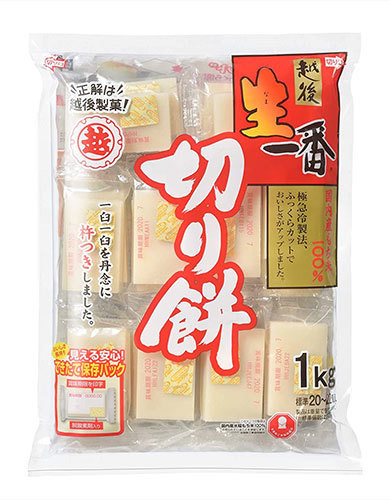 越後製菓「生一番 切り餅」1kg