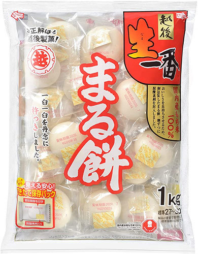 越後製菓「生一番まるもち」1kg