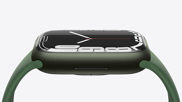 最新モデルの「Apple Watch Series 7」