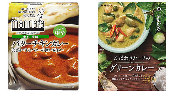 レトルトカレー、カップ麺のセール