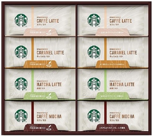 スターバックス「プレミアム ミックス ギフト」