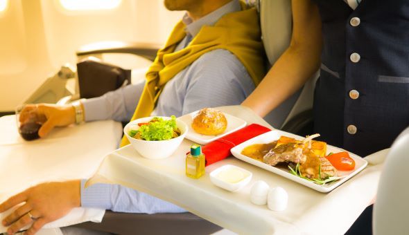 機内食12月