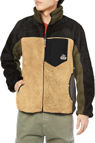 チャムス「Bonding Fleece Jacket」