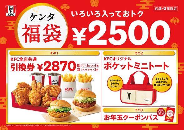 ケンタッキー福袋