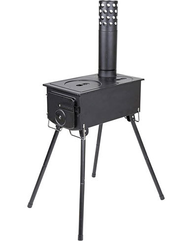 「KAMADO(かまど) 煙突 角型ストーブ」