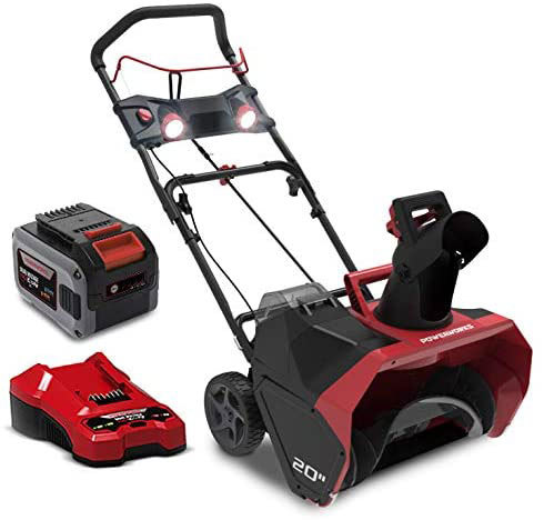 「POWERWORKS 充電式除雪機 SNE402」