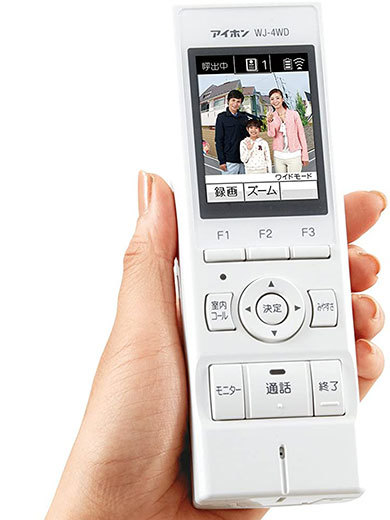 アイホン「ROCOタッチ7 モニター付ワイヤレス子機(WJ-4WD)」