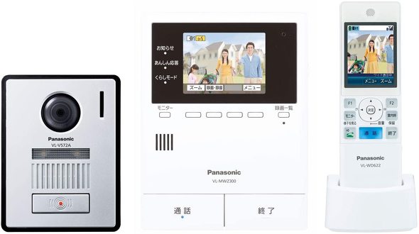 パナソニックのワイヤレスモニター付テレビドアホン「VL-SWZ300KF」