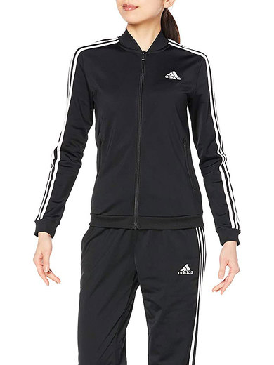 アディダス ジャージ上下セット エッセンシャルズ 3ストライプス トラックスーツ