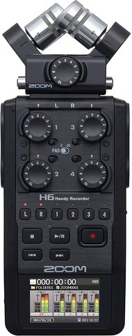 ZOOM「H6 BLACK」