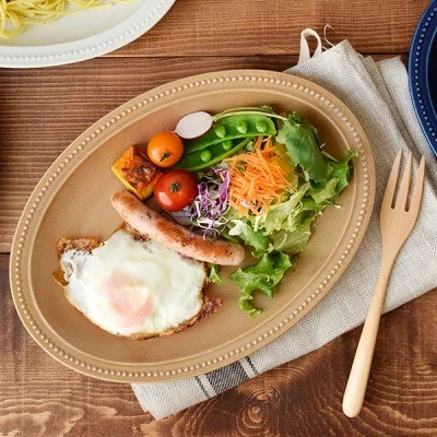 TABLE WARE EAST「ドット オーバルプレート」