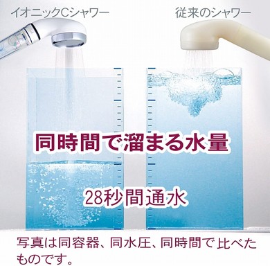アラミック「イオニックCシャワー シャワーヘッド ICS-24N」