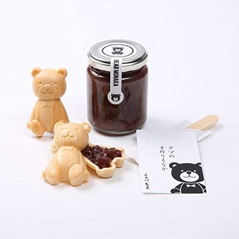 ふる川製菓「クマの手作りもなか」