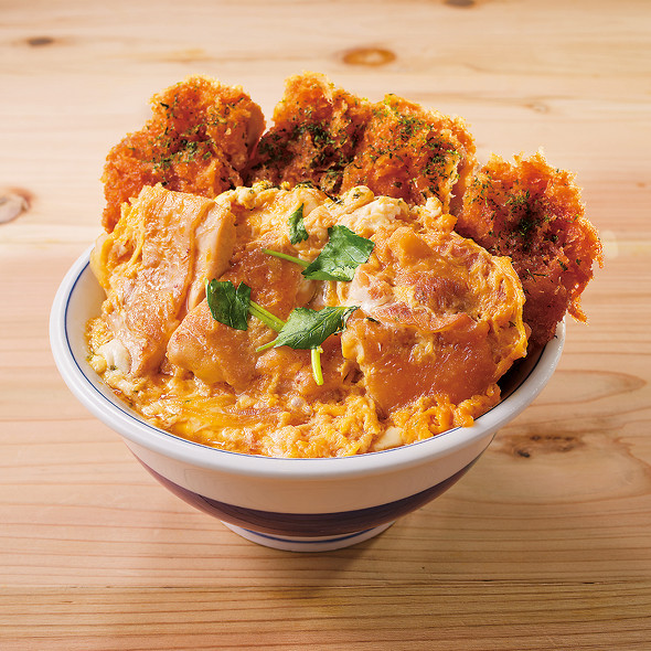かつやの親子丼とタレカツ