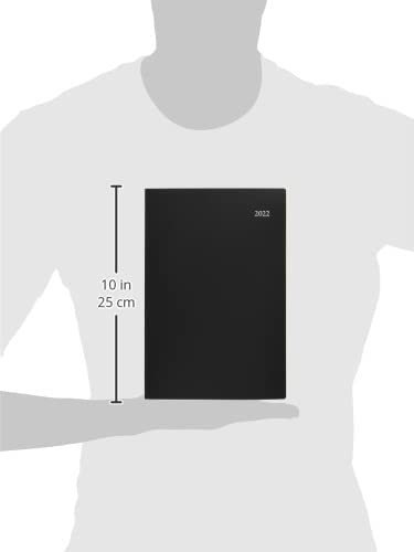 B5サイズのダイゴー「アポイント 手帳 2022年 B5 マンスリー ブラック E1687」（出典：Amazon）