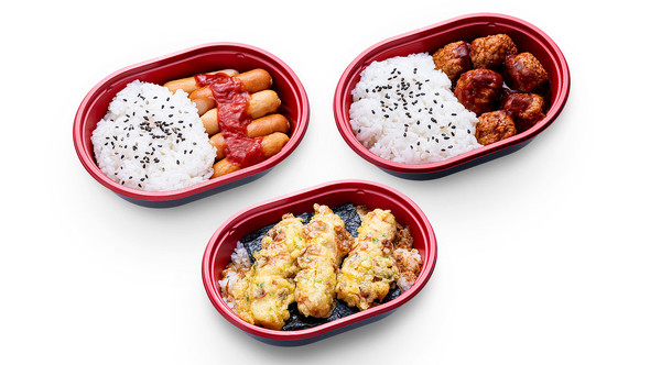 ローソンストア100「だけ弁当」