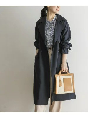 アーバンリサーチ「撥水・防花粉加工 ドロストトレンチコート」