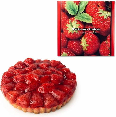 魔法洋菓子店ソルシエ「苺のコンポートタルトケーキ 5号」